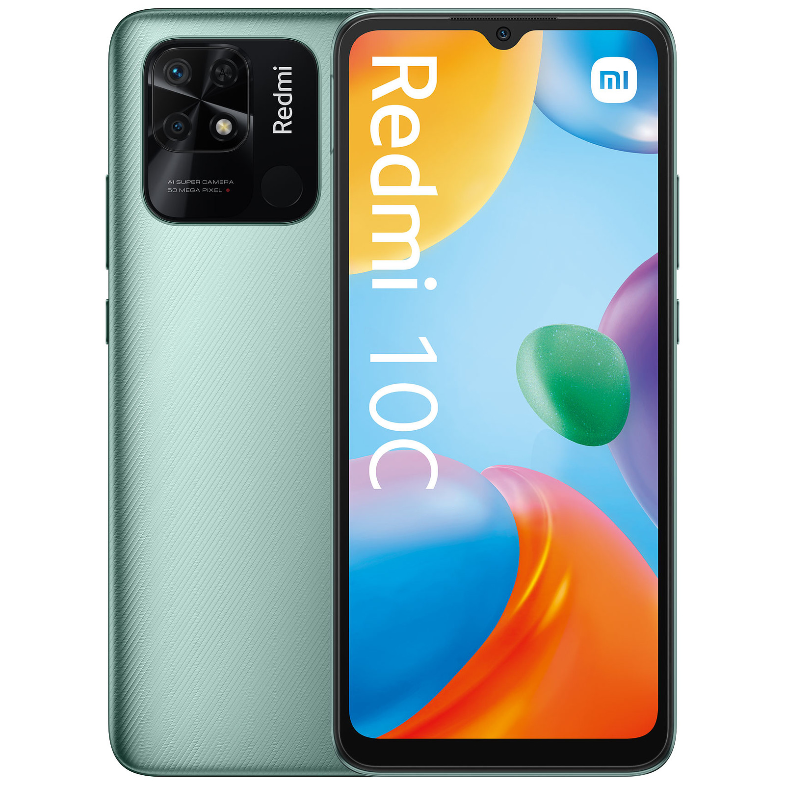 Smartphone Xiaomi Redmi 10C NFC 4GB/ 128GB/ 6.71″/ Verde Menta – Xiaomi  Total